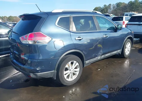 2016 Nissan Rogue Sv z USA, uszkodzony, nr VIN 5N1AT2MM7GC826286